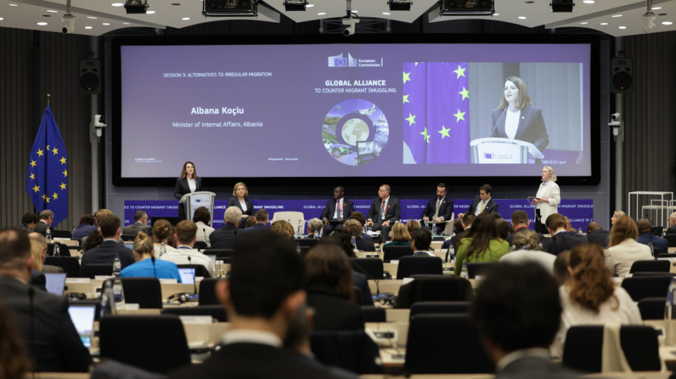 Ministrja Koçiu në Bruksel: Të angazhuar për alternativa të sigurta ndaj migracionit të paligjshëm