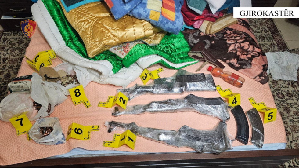 4 të dyshuar si vrasës me pagesë, policia në Gjirokastër sekuestron armë dhe municione