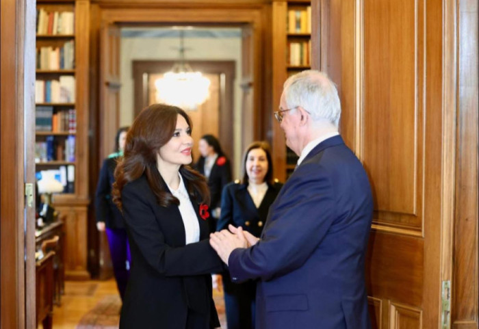 Spiropali pritet nga Presidenti i Greqisë në Athinë: Zgjerimi i BE, investim strategjik në stabilitet