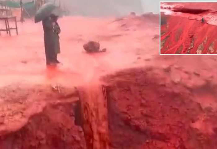 Deti bëhet i kuq në Gjirin Persik, rrjeti ndizet nga profecitë Biblike