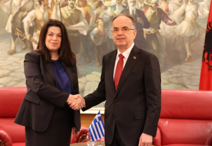 Begaj pret ambasadoren e re të Greqisë, temat e diskutimit