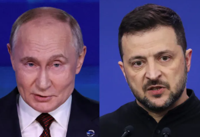 “Eja në Kiev nëse guxon”, Zelensky i përgjigjet ftesës së Putin që e pret në Moskë