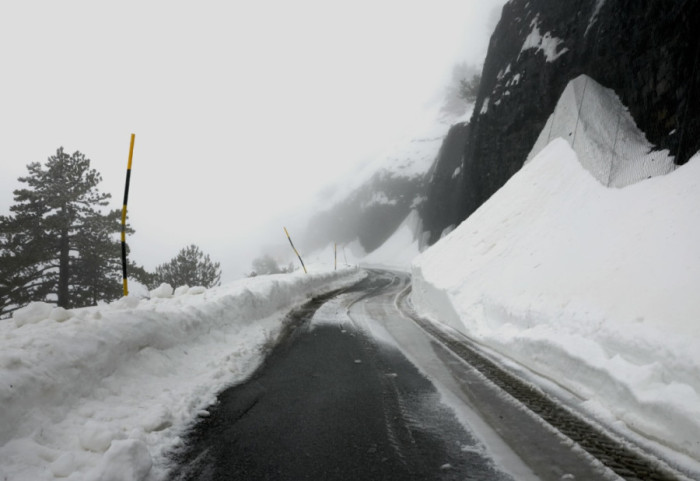 Borë dhe mjegull, Policia e shtetit apelon për kujdes drejtuesit e mjeteve