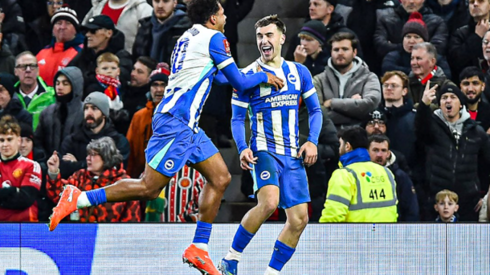 Brajan Gruda dhuron show në Manchester, gol dhe asist kundër United