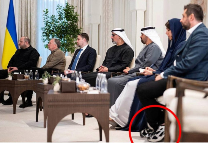 "Luks në kohë lufte?", zyrtari i Zelenskit me atlete të shtrenjta në Abu Dabi