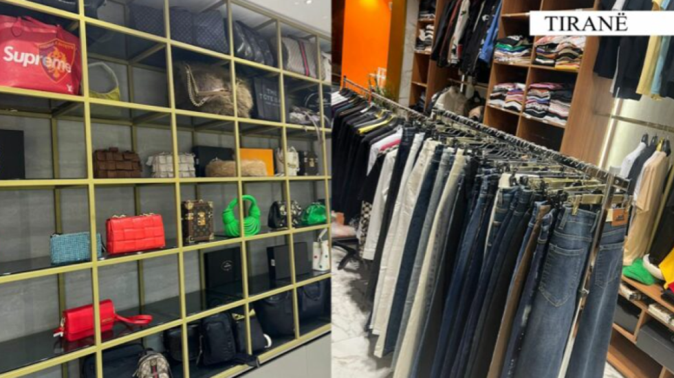 Shiste “emër të madh”, por mall të rremë, zbulohet dyqani me falsifikime në Tiranë