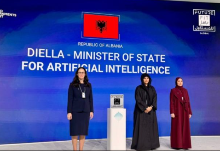 “Diella” merr çmim në Emiratet e Bashkuara, ministrja shqiptare: Inkurajim për të ecur përpara