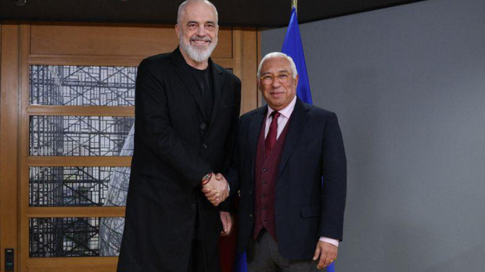 Rama në Bruksel, takim me kreun e KE Antonio Costa