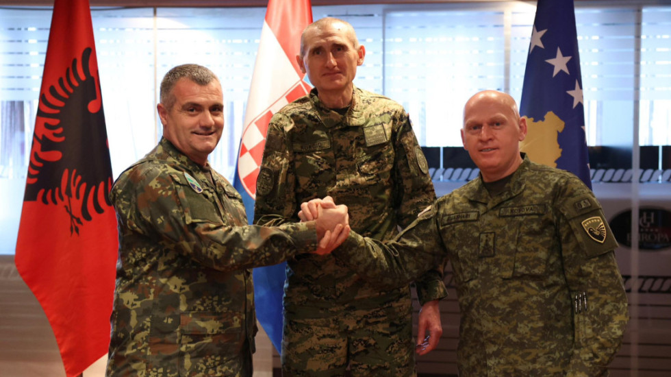 Stërvitja e parë trilaterale mes Shqipërisë, Kroacisë dhe Kosovës