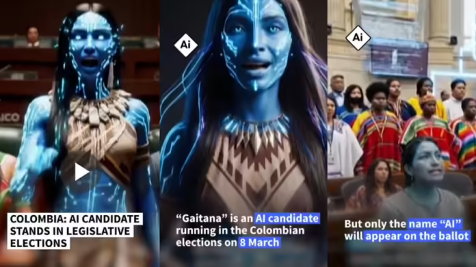 Kolumbia sfidon “Diellën” e Shqipërisë, prezantohet kandidatja e Inteligjencës Artificiale në zgjedhjet parlamentare