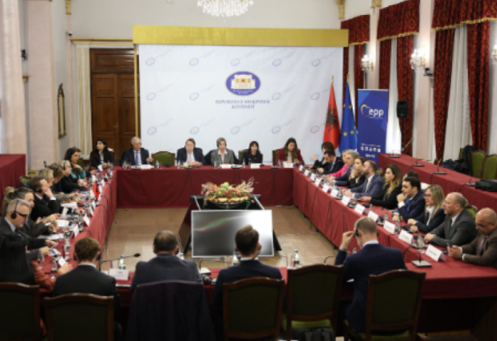 Deputetët e PD takojnë delegacionin e PPE, Bardhi: Zhvillimet në Shqipëri, në fokusin evropian