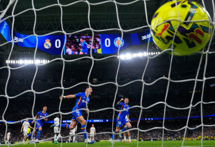 Getafe merr 3 pikë në Madrid, siluri i Satrianos largon Realin nga kreu