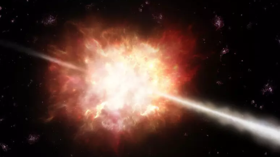 Kapet “fantazma” e një shpërthimi të fuqishëm kozmik