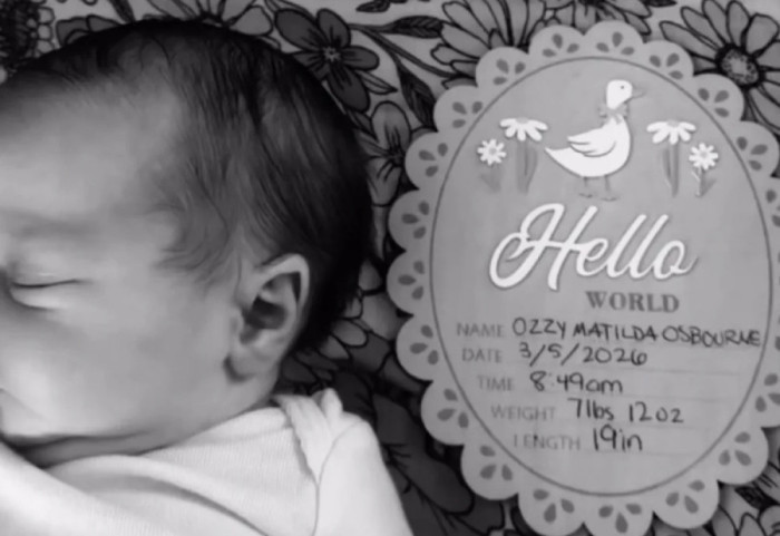 Lind një tjetër "Ozzy", Jack Osbourne i vë vajzës emrin e të atit