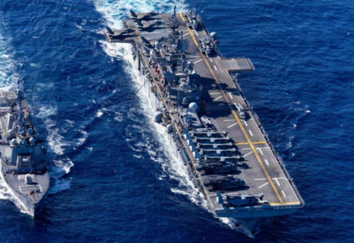 3.500 marinarë në bord, Garda Revolucionare: Kemi goditur anijen luftarake amerikane ‘USS Tripoli’