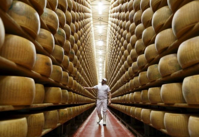 Vlen 200 milionë dollarë, banka jep kredi duke përdorur djathin “parmigiano” si garanci