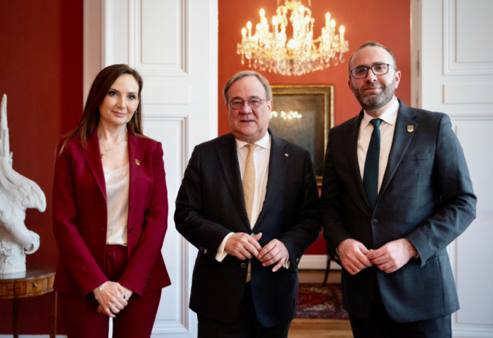 Takim me Armin Laschet, Bardhi e Tabaku nga Berlini: Korrupsioni në Shqipëri, koha për veprime konkrete