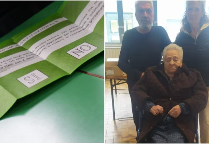 80 vite pas votës së parë, 104-vjeçarja kthehet në qendrën e votimit