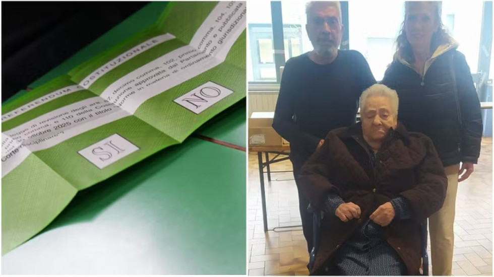 80 vite pas votës së parë, 104-vjeçarja kthehet në qendrën e votimit