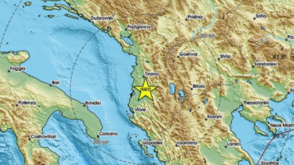 Tjetër tërmet në Shqipëri, lëkundjet ndjehen në disa qytete