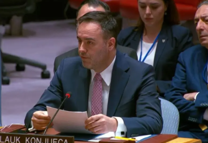 Konjufca nga Këshilli i Sigurimit i OKB, i kërkon Serbisë të njohë Kosovën